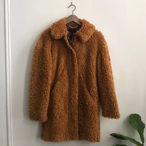 J Crew Teddy Coat—Excellent condition!